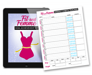 Fit and Femme - Weekly Habits Tracker
